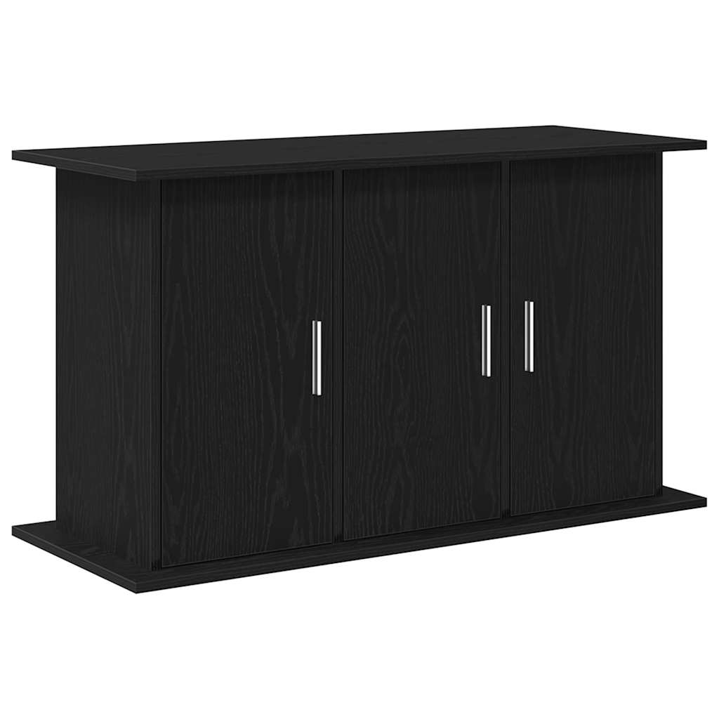 Aquarium Stand Black Oak 101x41x58 cm Engineered Wood