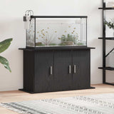 Aquarium Stand Black Oak 101x41x58 cm Engineered Wood