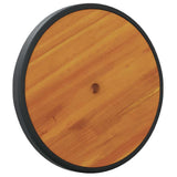 Space Wheels 2 pcs Brown 20.5 x 20.5 x 2 cm Solid Acacia Wood - Rear View