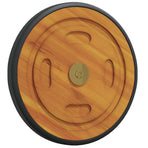 Space Wheels 2 pcs Brown 20.5 x 20.5 x 2 cm Solid Acacia Wood