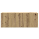3 Piece TV Cabinet Set Wall-mounted Artisan Oak Engineered Wood
