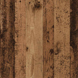 Bedside Cabinet Old Wood 100x35x40 cm Engineered Wood - Extra Image