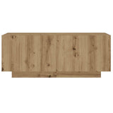 Bedside Cabinet Artisan Oak 100x35x40 cm Engineered Wood