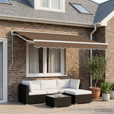 Awning Canopy Replacement for 3x2.5 m Beige Polyester