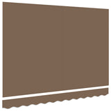 Awning Canopy Replacement for 3x2.5 m Beige Polyester - Side View