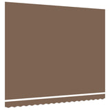 Awning Canopy Replacement for 4x3 m Beige Polyester - Side View