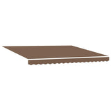 Awning Canopy Replacement for 4 x 3.5 m Beige Polyester - Front View