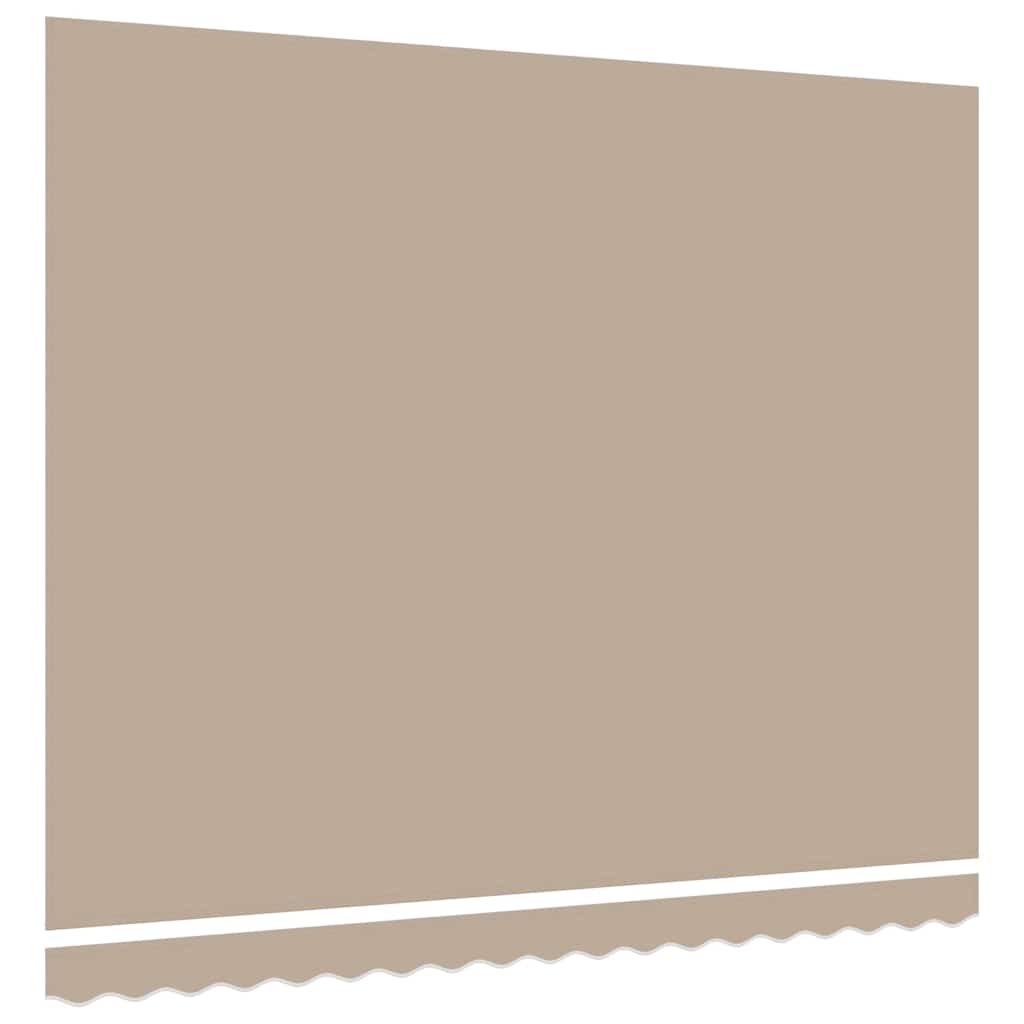 Awning Replacement Fabric Beige 380 x 345 cm Polyester