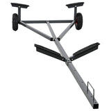 Boat Trailer Silver 302 x 107 x 42 cm Steel