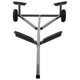 Boat Trailer Silver 302 x 107 x 42 cm Steel