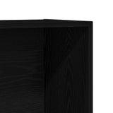 Book Cabinet Black oak 36 x 30 x 143 cm Engineered Wood - Extra Image