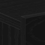 Floating Nightstands 2 pcs Black Oak 40x32x15 cm Engineered Wood
