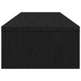 Monitor Stand Black Oak 100x24x13 cm Engineered Wood