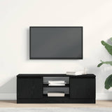 TV Cabinet Black Oak 102x30x36 cm Engineered Wood