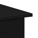 Desk Black oak 100 x 50 x 76 cm Engineered wood - Extra Image