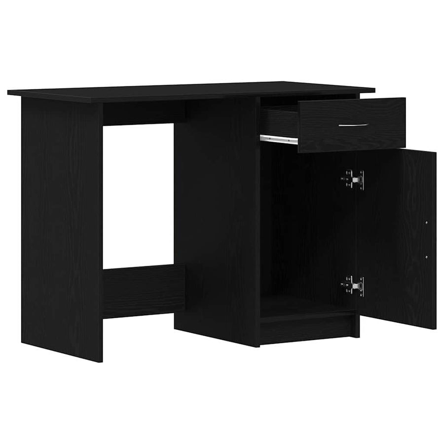 Desk Black Oak Engineered Wood 100 x 50 x 76 cm