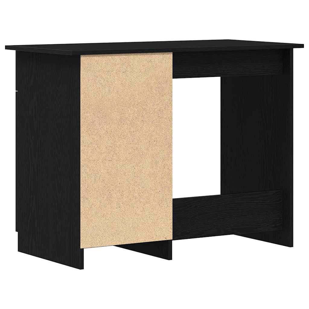 Desk Black oak 100 x 50 x 76 cm Engineered wood