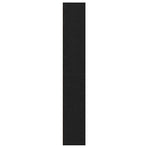 Book Cabinet Black Oak 40x30x189 cm Engineered Wood