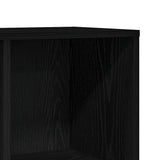 Book Cabinet Black Oak 98x29x97.5 cm Engineered Wood - Extra Image