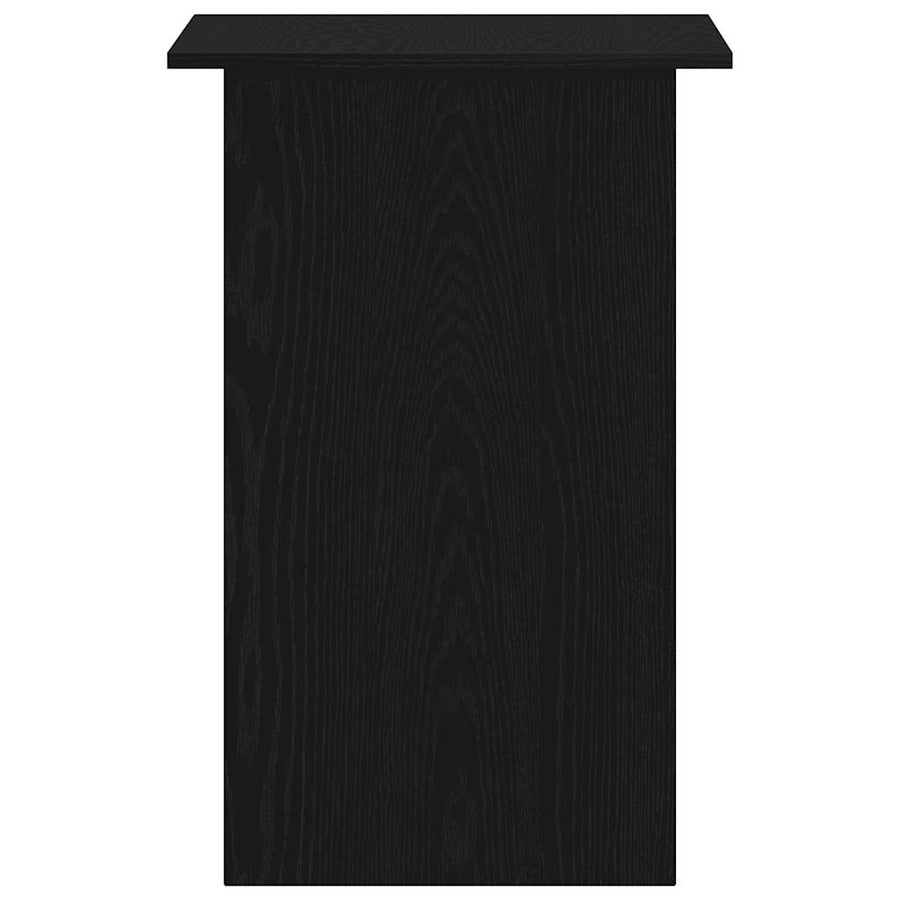 Desk Black Oak 90x50x74 cm Engineered Wood