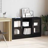 Sideboard Black 120 x 30.5 x 70 cm Engineered wood
