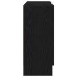 Sideboard Black 120 x 30.5 x 70 cm Engineered wood - Close-Up Angle