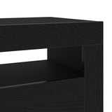 TV Cabinet 120 x 35 x 40 cm Black Oak Engineered Wood