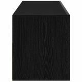 TV Cabinet 2 pcs Black 75 x 35 x 40 cm Engineered wood - Extra Image