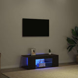 TV Cabinet Black Oak 90 x 39 x 30 cm Engineered Wood - 45-Degree Angle
