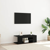 TV Cabinet 90 x 39 x 30 cm Black Oak Engineered Wood