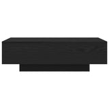 Coffee Table Black Oak 100 x 49,5 x 31 cm Engineered Wood