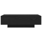 Coffee Table Black Oak 100 x 49,5 x 31 cm Engineered Wood