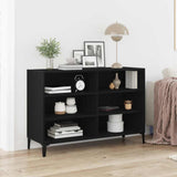 Sideboard Black Oak 103,5 x 35 x 70 cm Engineered Wood