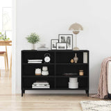 Sideboard Black Oak 103,5 x 35 x 70 cm Engineered Wood