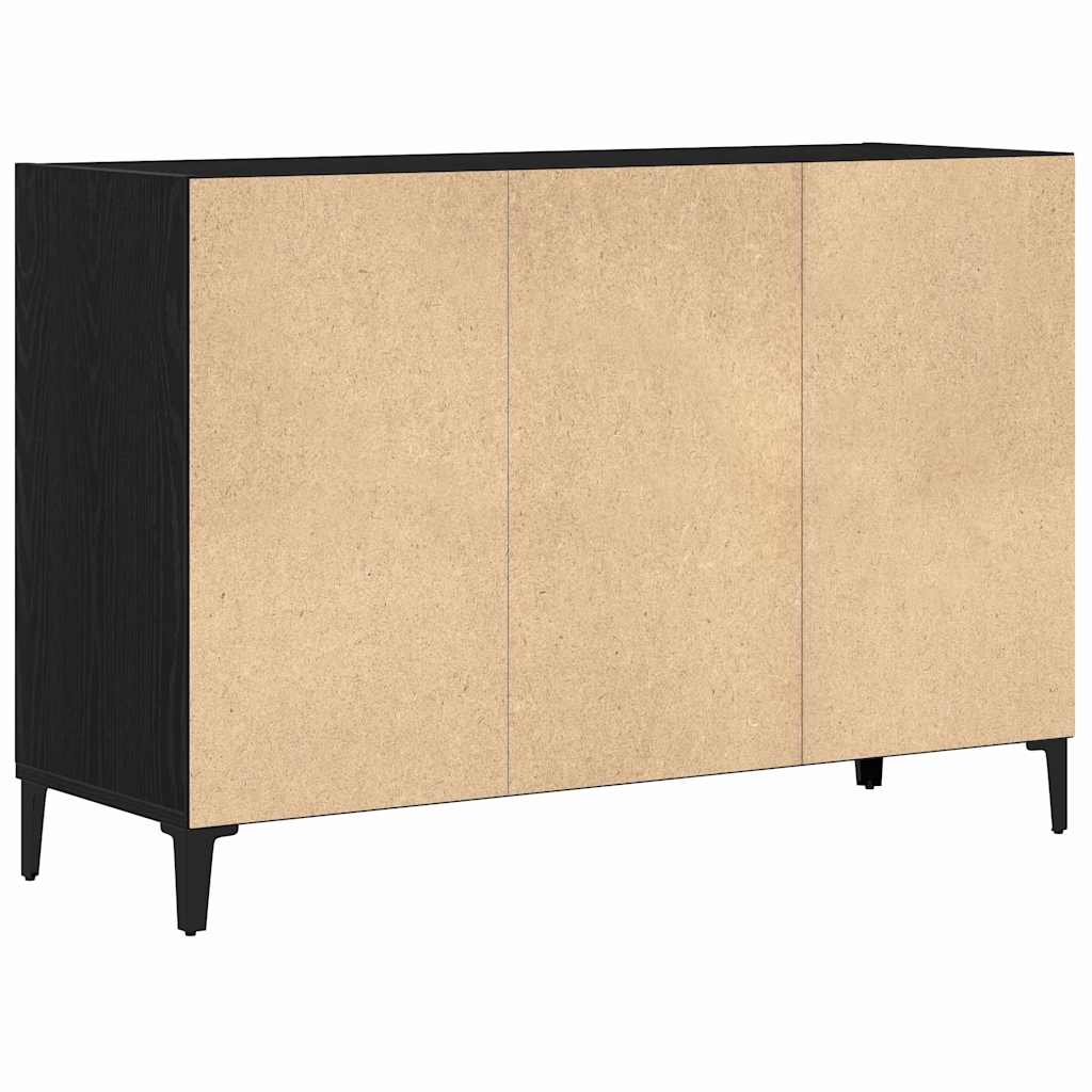 Sideboard Black Oak 103,5 x 35 x 70 cm Engineered Wood