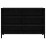 Sideboard Black Oak 103,5 x 35 x 70 cm Engineered Wood
