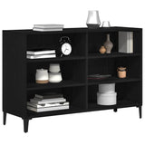 Sideboard Black Oak 103,5 x 35 x 70 cm Engineered Wood