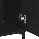 Sideboard with Drawer Black 104 x 35 x 70 cm Engineered wood - Extra Image