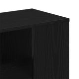 Sideboard Black 60 x 30 x 50 cm Engineered wood - Low Angle