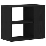 Sideboard with Drawer Black Oak 60 x 30 x 50 cm Engineered Wood