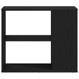 Sideboard Black 60 x 30 x 50 cm Engineered wood - Rear View