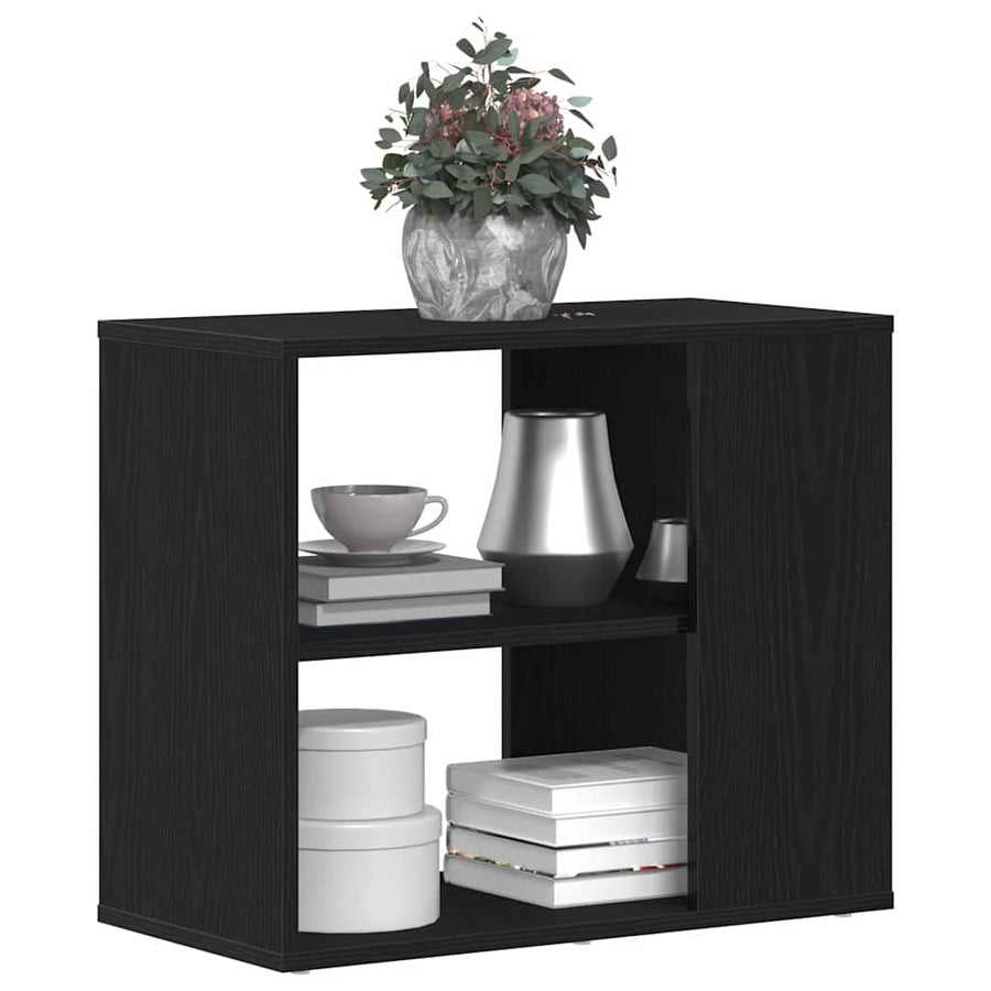 Sideboard Black Oak 60 x 30 x 50 cm Engineered Wood