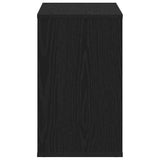 Sideboard Black 60 x 30 x 50 cm Engineered wood - Close-Up Angle