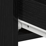 Bedside Cabinet Black oak 40 x 35 x 62.5 cm Engineered wood - Extra Image