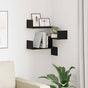 Wall Shelf Wall-Mounted Black Oak 40 x 40 x 49,5 cm
