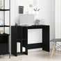 Desk Black Oak Engineered Wood 102,5 x 35 x 75 cm