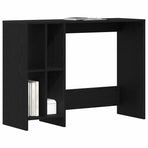 Desk Black Oak Engineered Wood 102,5 x 35 x 75 cm