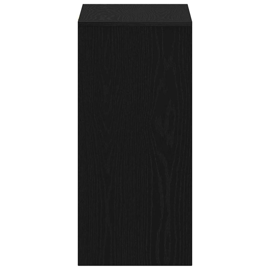 Desk Black Oak Engineered Wood 102,5 x 35 x 75 cm