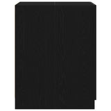 Washing Machine Cabinet Black Oak 70,5 x 71,5 x 91,5 cm - Low Angle