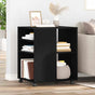 Storage Cabinet 60 x 53 x 72,5 cm Engineered Wood Black Oak